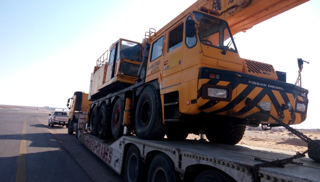 Heavy Crane Transport